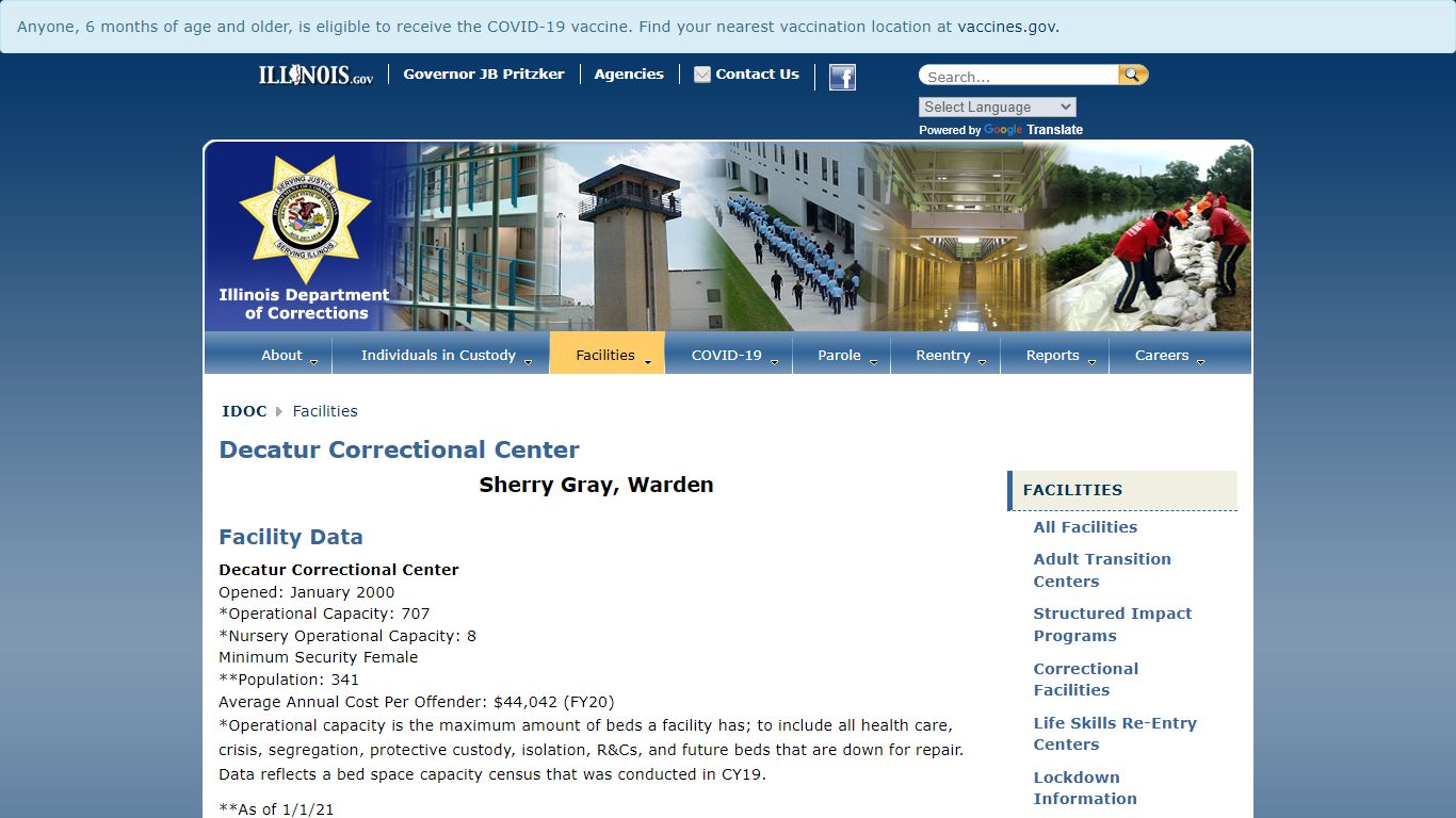 Decatur Correctional Center - Illinois